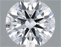 Del inventario de diamantes de laboratorio, 0.74 quilates, Redondo , Color D, claridad VVS1 y certificado IGI