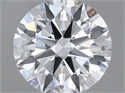 Del inventario de diamantes de laboratorio, 0.73 quilates, Redondo , Color D, claridad VVS1 y certificado IGI