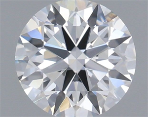 Picture of Lab Grown Diamond 0.89 Carats, Round with Ideal Cut, D Color, VVS2 Clarity and Certified by IGI