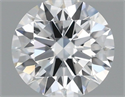 Del inventario de diamantes de laboratorio, 0.74 quilates, Redondo , Color D, claridad VVS1 y certificado IGI