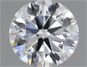 Lab Grown Diamond 0.95 Carats, Round with Ideal Cut, D Color, VVS2 Clarity and Certified by IGI