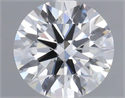 Del inventario de diamantes de laboratorio, 0.74 quilates, Redondo , Color D, claridad VVS1 y certificado IGI