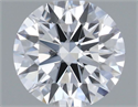 Del inventario de diamantes de laboratorio, 0.74 quilates, Redondo , Color D, claridad VVS1 y certificado IGI
