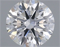 Del inventario de diamantes de laboratorio, 0.72 quilates, Redondo , Color D, claridad SI1 y certificado IGI