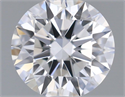 Lab Grown Diamond 0.72 Carats, Round with Excellent Cut, D Color, VS2 Clarity and Certified by IGI