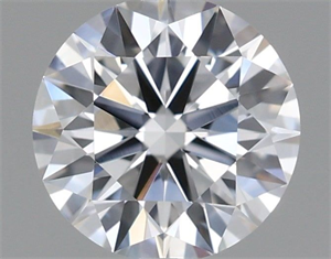 Picture of Lab Grown Diamond 0.86 Carats, Round with Ideal Cut, D Color, VVS2 Clarity and Certified by IGI