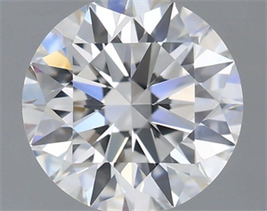 Picture of Lab Grown Diamond 0.87 Carats, Round with Ideal Cut, D Color, VVS2 Clarity and Certified by IGI