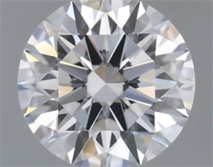 Picture of Lab Grown Diamond 0.74 Carats, Round with Ideal Cut, D Color, VVS2 Clarity and Certified by IGI