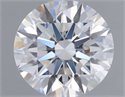 Del inventario de diamantes de laboratorio, 0.74 quilates, Redondo , Color D, claridad VVS1 y certificado IGI
