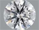 Del inventario de diamantes de laboratorio, 0.74 quilates, Redondo , Color D, claridad VVS2 y certificado IGI