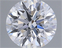 Del inventario de diamantes de laboratorio, 0.74 quilates, Redondo , Color D, claridad VS2 y certificado IGI
