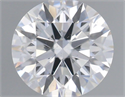 Lab Grown Diamond 0.74 Carats, Round with Ideal Cut, D Color, SI1 Clarity and Certified by IGI