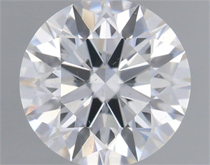 Picture of Lab Grown Diamond 0.74 Carats, Round with Ideal Cut, D Color, SI1 Clarity and Certified by IGI