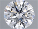 Del inventario de diamantes de laboratorio, 0.74 quilates, Redondo , Color D, claridad VS2 y certificado IGI