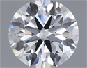 Del inventario de diamantes de laboratorio, 0.78 quilates, Redondo , Color D, claridad VS2 y certificado IGI