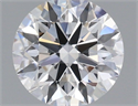 Lab Grown Diamond 0.94 Carats, Round with Ideal Cut, D Color, VS2 Clarity and Certified by IGI