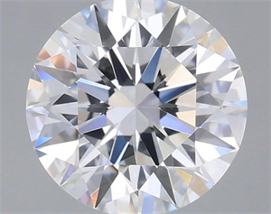 Picture of Lab Grown Diamond 0.93 Carats, Round with Ideal Cut, D Color, VS1 Clarity and Certified by IGI
