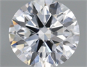 Del inventario de diamantes de laboratorio, 0.96 quilates, Redondo , Color E, claridad IF y certificado IGI