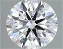 Lab Grown Diamond 0.89 Carats, Round with Ideal Cut, D Color, VVS2 Clarity and Certified by IGI