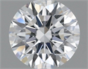 Lab Grown Diamond 0.71 Carats, Round with Ideal Cut, D Color, VVS2 Clarity and Certified by IGI