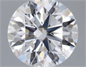 Del inventario de diamantes de laboratorio, 0.74 quilates, Redondo , Color D, claridad IF y certificado IGI