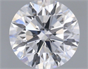 Lab Grown Diamond 0.95 Carats, Round with Ideal Cut, D Color, VS1 Clarity and Certified by IGI