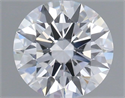 Del inventario de diamantes de laboratorio, 0.95 quilates, Redondo , Color E, claridad IF y certificado IGI