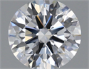 Lab Grown Diamond 2.10 Carats, Round with Ideal Cut, E Color, VVS1 Clarity and Certified by IGI