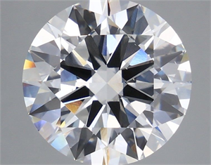 Picture of Lab Grown Diamond 6.03 Carats, Round with Excellent Cut, E Color, VS2 Clarity and Certified by IGI