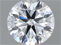 Del inventario de diamantes de laboratorio, 1.08 quilates, Redondo , Color D, claridad VS2 y certificado IGI