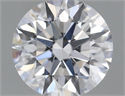 Del inventario de diamantes de laboratorio, 0.73 quilates, Redondo , Color D, claridad SI1 y certificado IGI