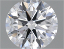 Del inventario de diamantes de laboratorio, 0.74 quilates, Redondo , Color D, claridad VVS1 y certificado IGI