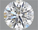 Lab Grown Diamond 1.37 Carats, Round with Ideal Cut, G Color, VS1 Clarity and Certified by IGI