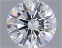 Lab Grown Diamond 0.94 Carats, Round with Ideal Cut, D Color, VS2 Clarity and Certified by IGI