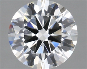 Picture of Lab Grown Diamond 1.36 Carats, Round with Ideal Cut, G Color, VVS2 Clarity and Certified by IGI