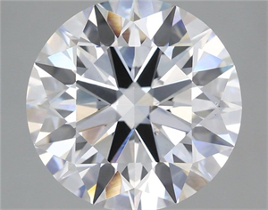 Picture of Lab Grown Diamond 5.59 Carats, Round with Ideal Cut, D Color, VS2 Clarity and Certified by IGI