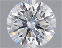 Del inventario de diamantes de laboratorio, 1.29 quilates, Redondo , Color E, claridad VVS2 y certificado IGI