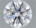 Del inventario de diamantes de laboratorio, 1.22 quilates, Redondo , Color D, claridad VS2 y certificado IGI