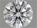 Del inventario de diamantes de laboratorio, 1.29 quilates, Redondo , Color E, claridad VS2 y certificado IGI