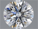 Del inventario de diamantes de laboratorio, 1.41 quilates, Redondo , Color D, claridad VS1 y certificado IGI