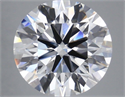 Lab Grown Diamond 5.53 Carats, Round with Ideal Cut, E Color, VVS2 Clarity and Certified by IGI