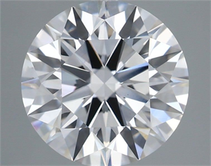 Picture of Lab Grown Diamond 3.51 Carats, Round with Excellent Cut, E Color, VS2 Clarity and Certified by GIA
