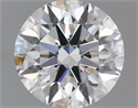 Lab Grown Diamond 1.32 Carats, Round with Ideal Cut, E Color, VS1 Clarity and Certified by IGI