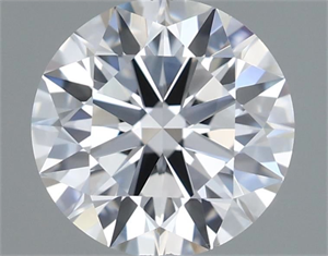 Picture of Lab Grown Diamond 1.36 Carats, Round with Ideal Cut, E Color, VVS2 Clarity and Certified by IGI