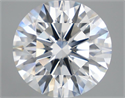 Lab Grown Diamond 6.04 Carats, Round with Ideal Cut, E Color, VS1 Clarity and Certified by IGI