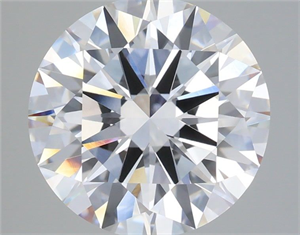 Picture of Lab Grown Diamond 5.80 Carats, Round with Excellent Cut, F Color, VVS2 Clarity and Certified by IGI