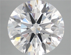 Picture of Lab Grown Diamond 5.09 Carats, Round with Ideal Cut, D Color, VS2 Clarity and Certified by IGI