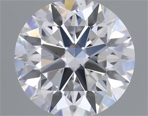 Picture of Lab Grown Diamond 1.40 Carats, Round with Excellent Cut, D Color, VS2 Clarity and Certified by IGI
