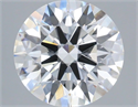 Lab Grown Diamond 3.55 Carats, Round with Excellent Cut, E Color, VVS2 Clarity and Certified by IGI