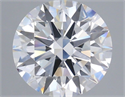 Lab Grown Diamond 3.55 Carats, Round with Excellent Cut, E Color, VVS2 Clarity and Certified by IGI
